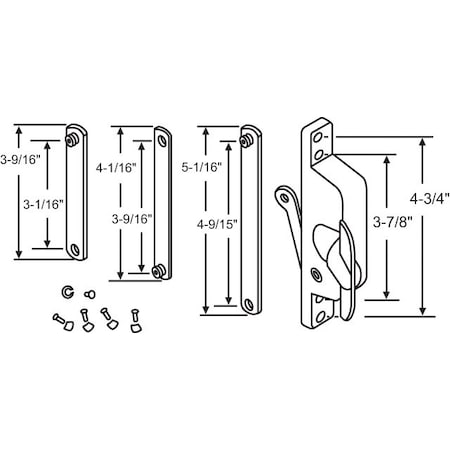Strybuc Universal Jalousie Operator 41J-4000PKW